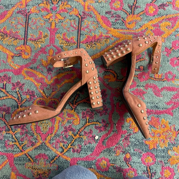 Pink Studded Heels - Picture 4 of 7